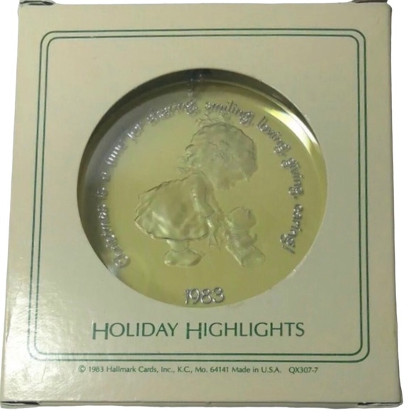 Hallmark Other - Hallmark “Holiday Highlights” Acrylic Ornament